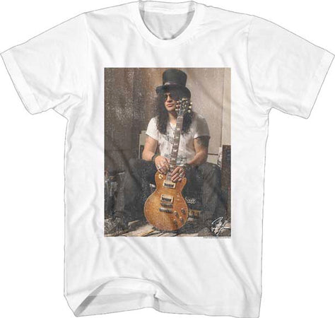 Slash - Slash On Amp - White t-shirt