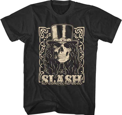 Slash - Slash Skull Cream - Black t-shirt