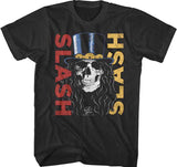 Slash - Double Slash Skull - Black t-shirt