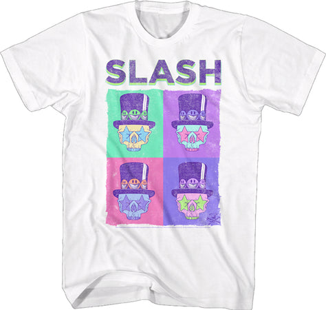 Slash - Skull Boxes - White t-shirt