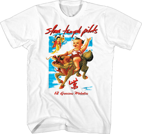 Stone Temple Pilots - 12 Gracious Melodies - White t-shirt