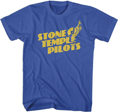 Stone Temple Pilots - Flying Disc - Royal Blue t-shirt