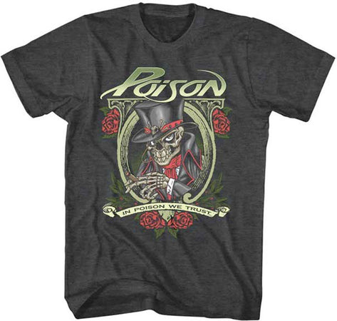 Poison-In Poison We Trust-Black t-shirt