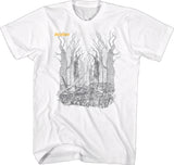 Incubus - Trees - White  t-shirt