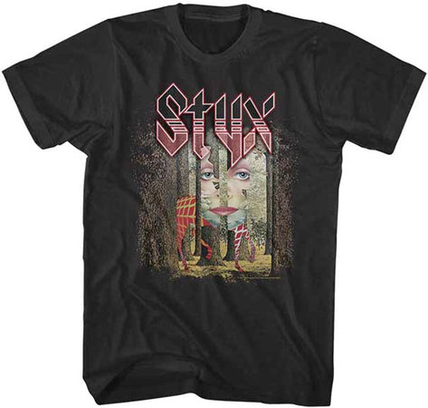 Styx-The Grand Illusion-Black t-shirt