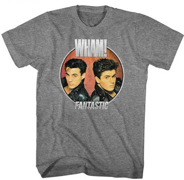 Wham-Fantastic Circle-Graphite Heather t-shirt