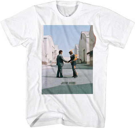 Pink Floyd-Fire Guy-White t-shirt