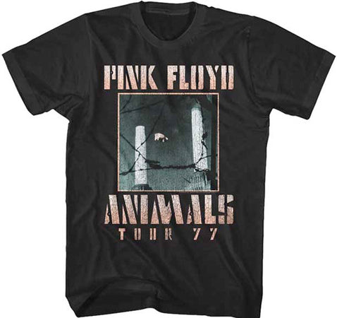 Pink Floyd-Animals Tour Black t-shirt