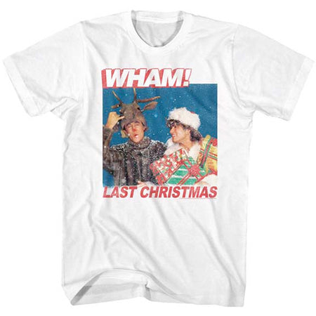 Wham - Last Christmas - White t-shirt