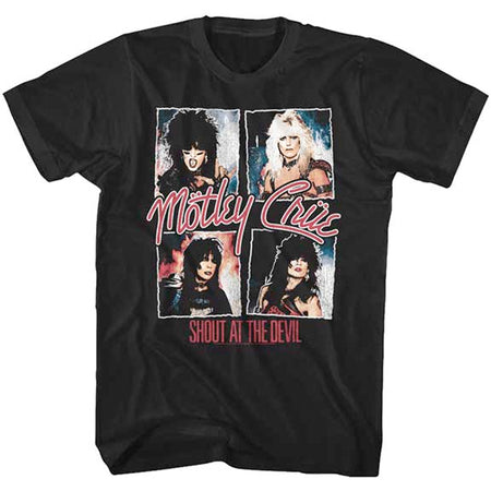 Motley Crue - Shot At The Devil - Black t-shirt