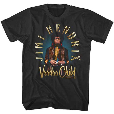 Jimi Hendrix - New Voodoo Child - Black t-shirt