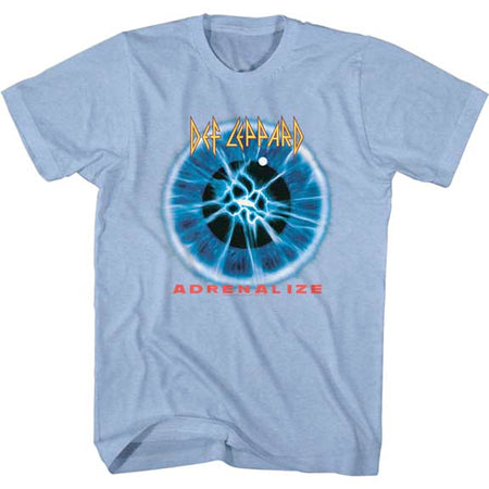 Def Leppard  -Adrenalize - Light Blue Heather t-shirt