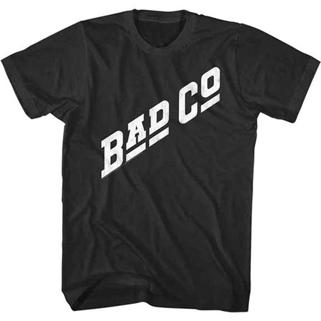 Bad Company - White Logo - Black  t-shirt