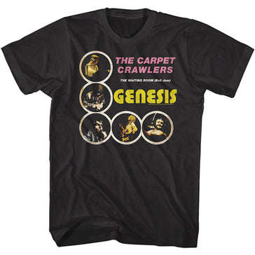 Genesis - Carpet Crawlers - Black t-shirt