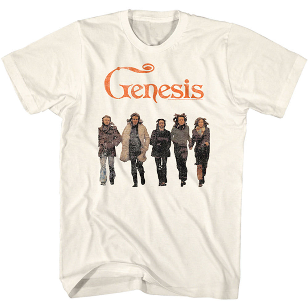Genesis - Band - Natural  t-shirt