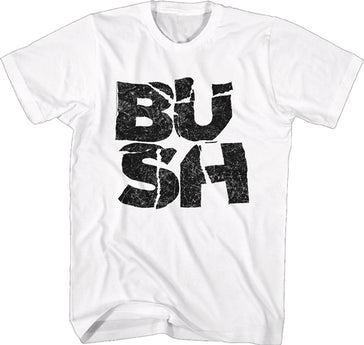 Bush - Logo - White t-shirt