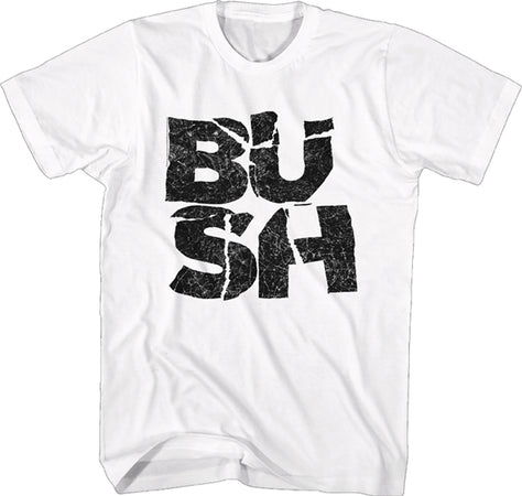 Bush - Logo - White t-shirt