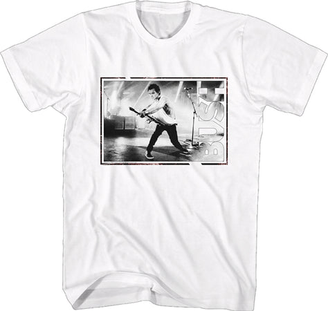 Bush - Guitar - White t-shirt
