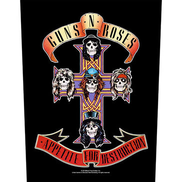 Guns N Roses - Appetite For Destruction - Back Patch