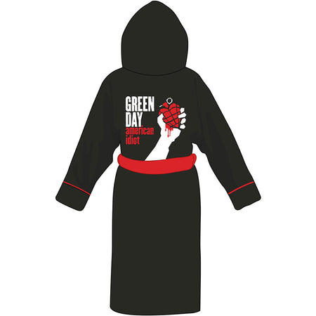 Green Day - American Idiot - Hooded Fleece Bathrobe