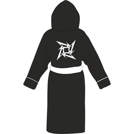 Metallica - Load/Reload Star - Hooded Fleece Bathrobe