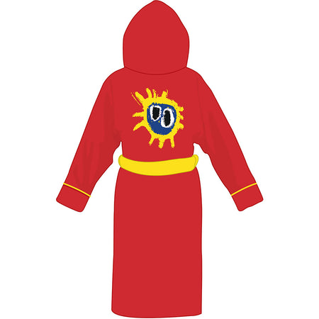 Primal Scream - Sreamadelica - Hooded Fleece Bathrobe