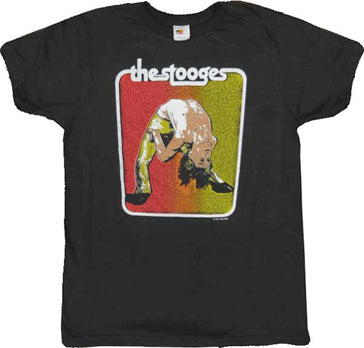 Iggy Pop - The Stooges - Bent Double - Black t-shirt
