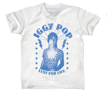 Iggy Pop - Lust For Life - White t-shirt