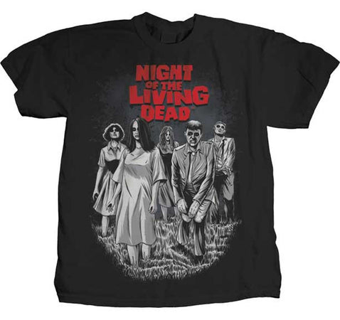 Night of The Living Dead Bloodthirsty Black t-shirt