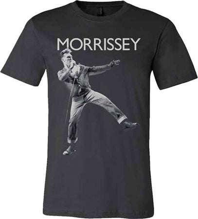 Morrissey-Kick-Black Lightweight t-shirt