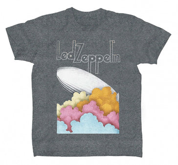 Led Zeppelin - Blimp - Heather Grey T-shirt