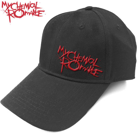 My Chemical Romance - Black Parade Logo - Black OSFA Baseball Cap