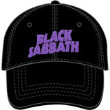 Black Sabbath - Demon and Logo - Black Baseball Cap