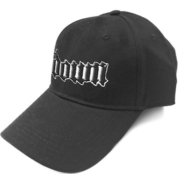 Down - Logo - Black OSFA Baseball Cap