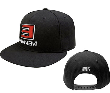 Eminem - Snapback-MMLP2 Logo - Black OSFA Baseball Cap