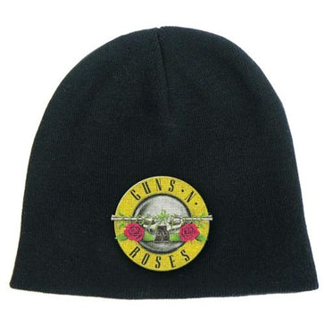 Guns N Roses - Circle Logo - Black Ski Cap Beanie