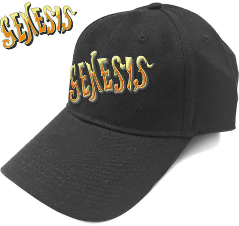 Genesis - Orange Classic Logo - Black OSFA Baseball Cap
