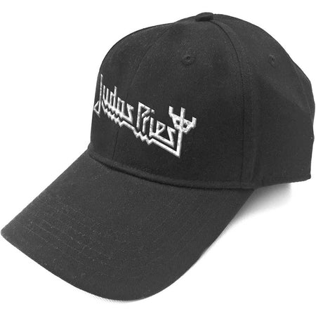 Judas Priest - Silver Logo - Black OSFA Baseball Cap