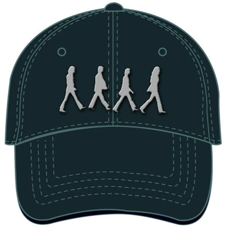 The Beatles - Abbey Road-Badge  - Black OSFA Baseball Cap