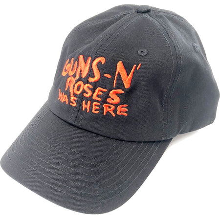 Guns N Roses-Guns-N-Roses Was Here - Black OSFA Baseball Cap