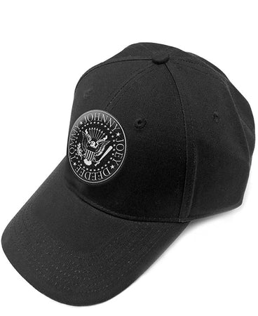 Ramones - Seal Logo - Black OSFA Snapback Baseball Cap