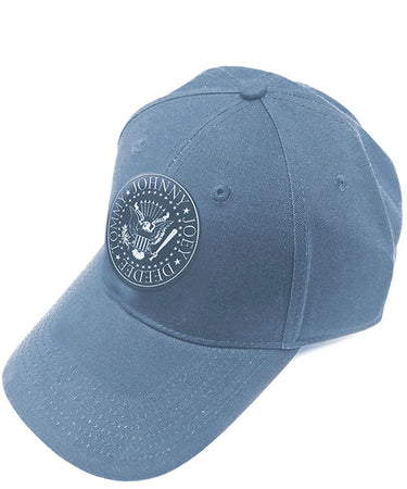 Ramones - Seal Logo - Denim Blue OSFA Baseball Cap