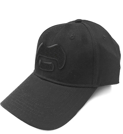 Frank Zappa - Black Moustache Logo - Black OSFA Snapback Baseball Cap
