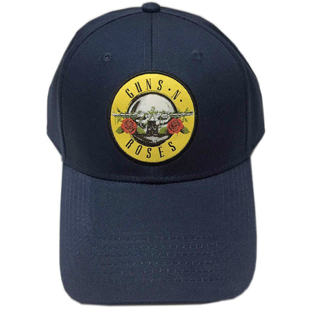 Guns N Roses - Circle Logo - Navy OSFA Baseball Cap
