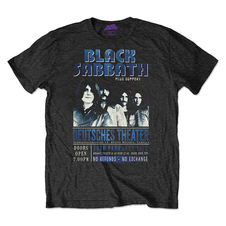 Black Sabbath - Eco-Tee-Deutches 73 - Black T-shirt