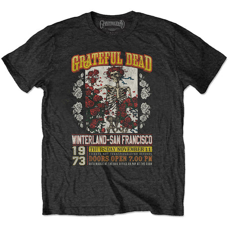 Grateful Dead - Eco-Tee-San Francisco 73 - Black T-shirt