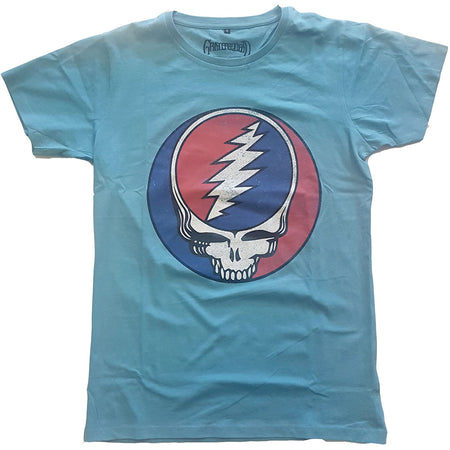 Grateful Dead - Eco-Tee-Steal Your Face Classic - Blue T-shirt