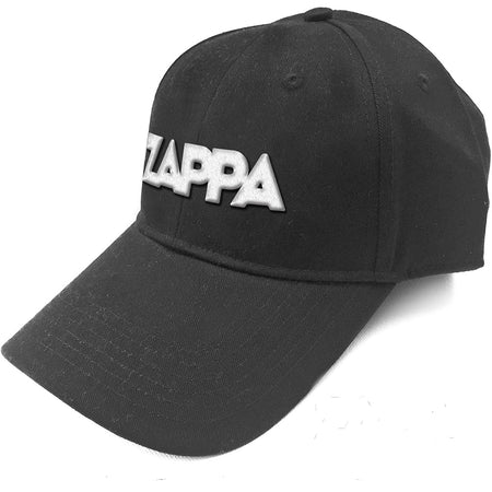 Frank Zappa-3D Embroidered Logo-Black OSFA Baseball Cap