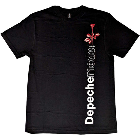 Depeche Mode - Violator Side Rose - Black t-shirt