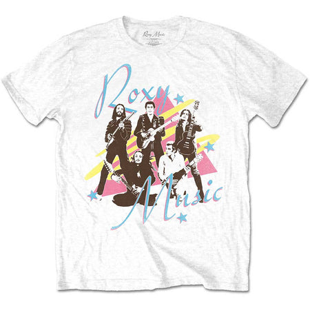 Roxy Music - Guitars - White t-shirt